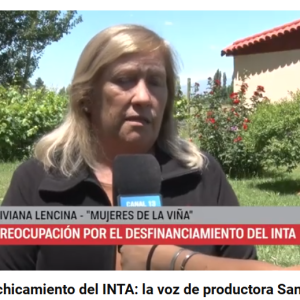 Contra el achicamiento del INTA: la voz de productora Sancarlina