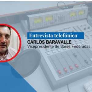 ENTREVISTA TELEFÓNICA A CARLOS BARAVALLE – MEDIA VUELTA