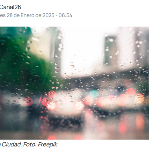 Sigue la lluvia en Argentina: en qué provincias se esperan tormentas para este martes 28 de enero