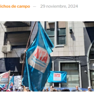 El primer round por el INTA terminó empatado: No habrá despidos sino “readecuación”, Pazo no nombrará funcionarios pero tendrá gendarmes, y se vende Cerviño pero los campos todavía no